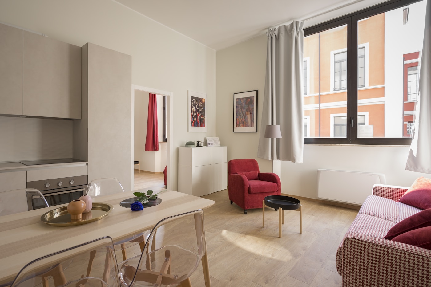 Clean structural interior — domestic architecture